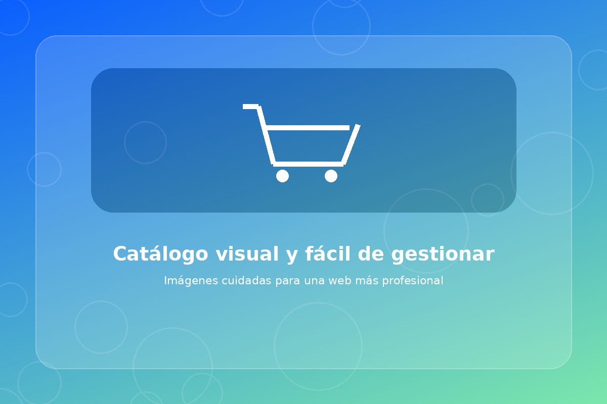 Productos destacados con imágenes profesionales