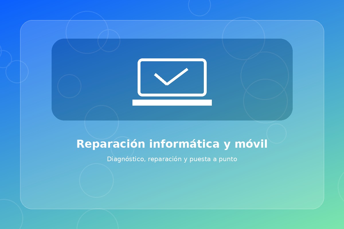 Reparación de equipos informáticos y telefonía