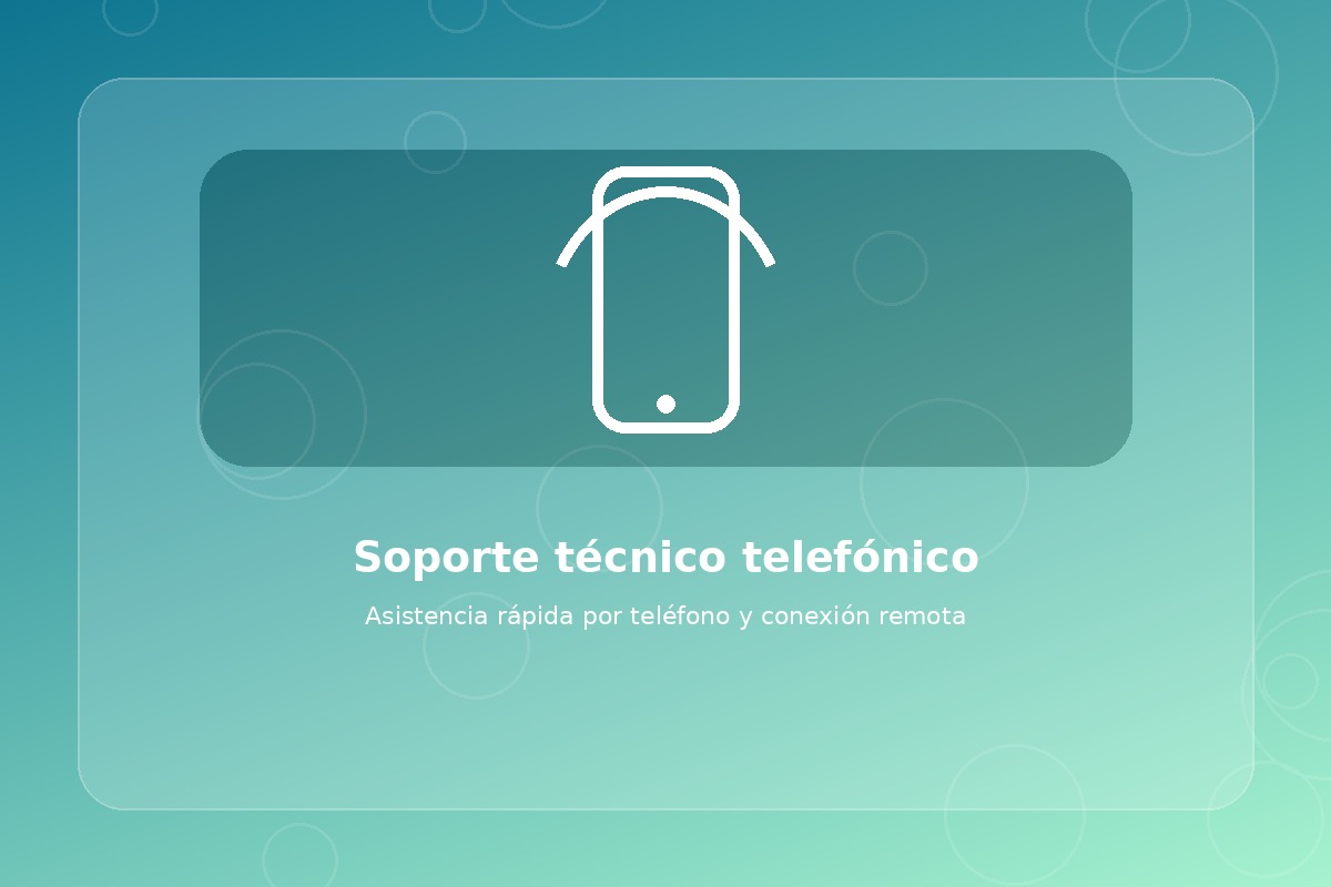Soporte técnico telefónico